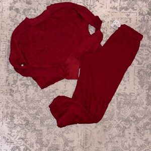Colsie Burgundy Lounge Set